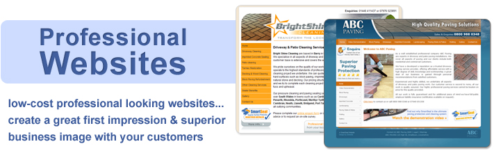Professional websites from SmartSeal