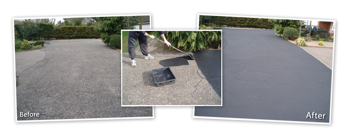 An example of our tarmac restoration service